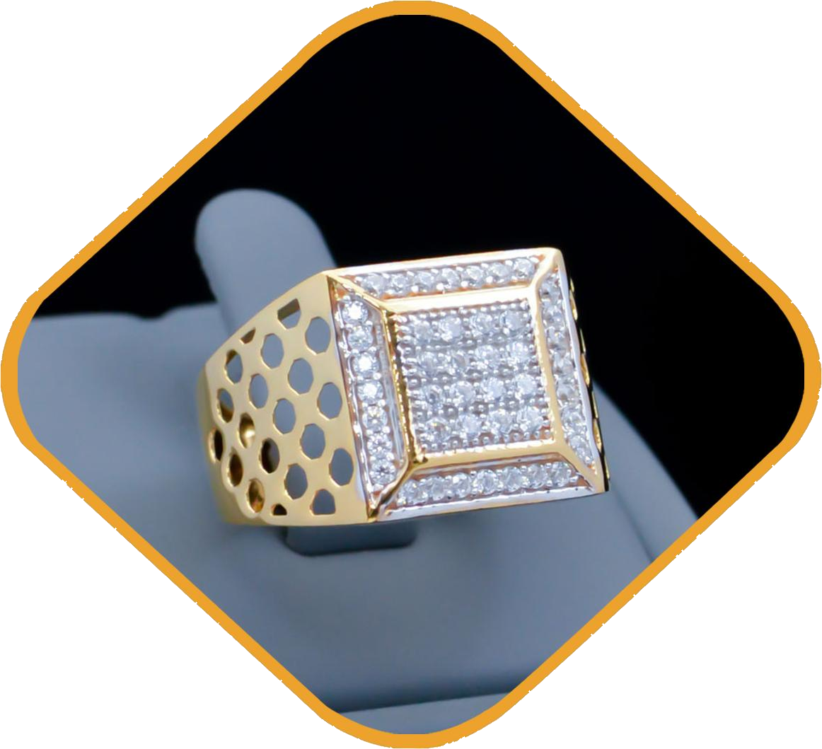 Design 438 — Gents Rings